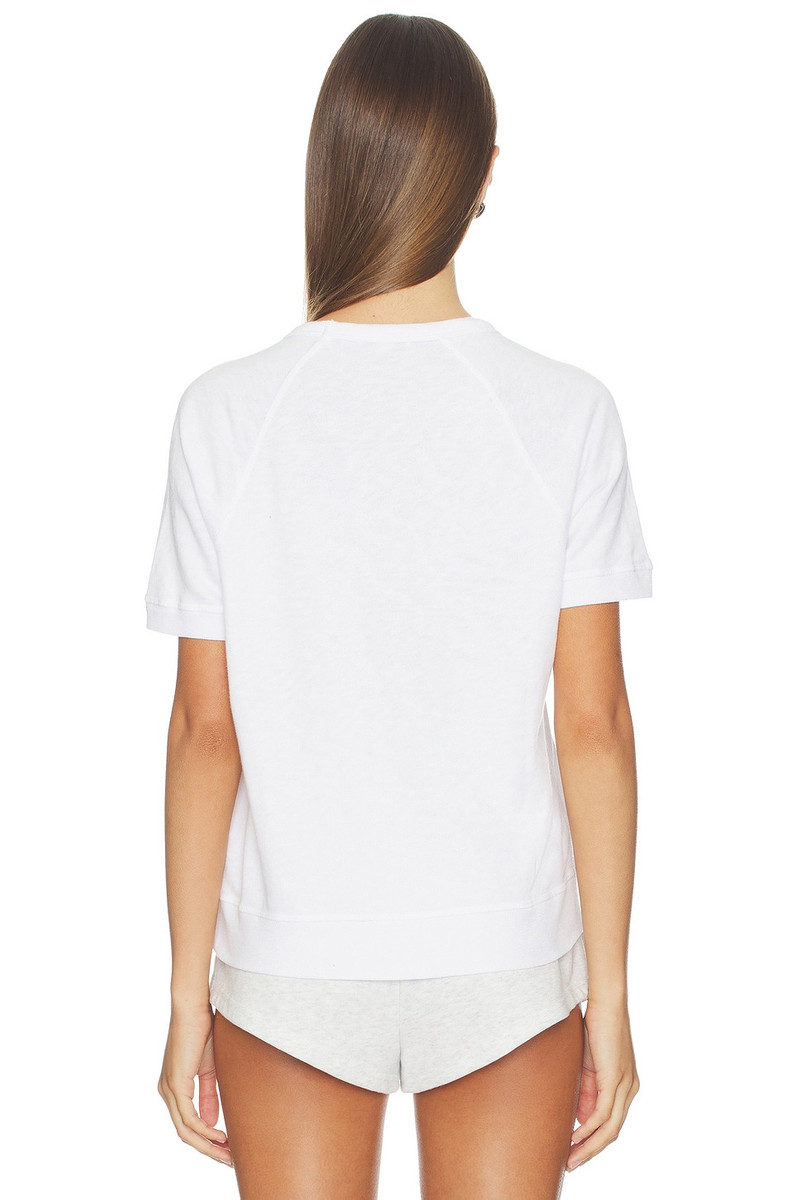 JAMES PERSE Vintage Cotton French Terry Sweat Top outlook