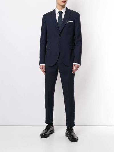 Neil Barrett notched lapels tailored suit outlook