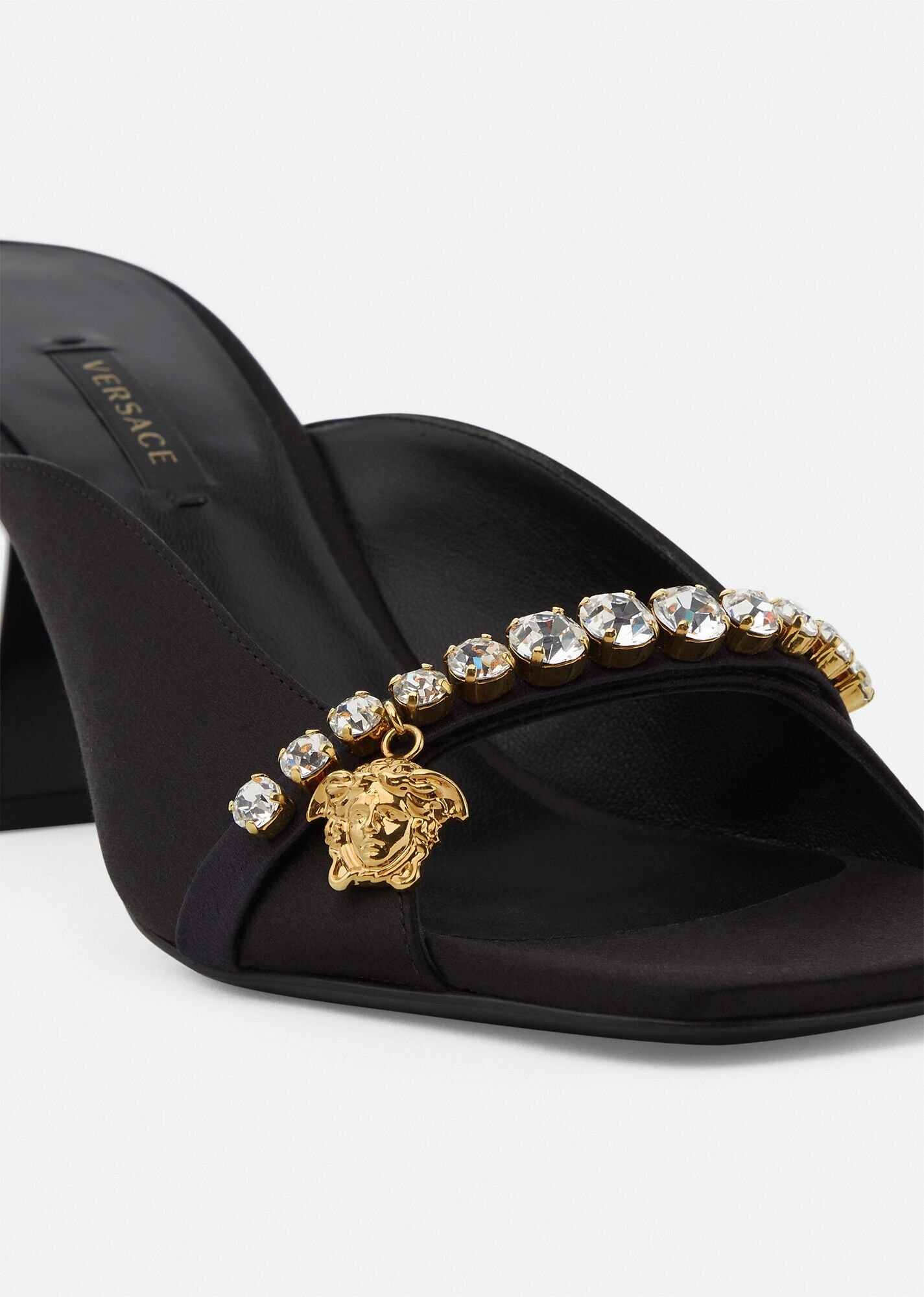 Versace Artifact Mid-Heel Mules - 2