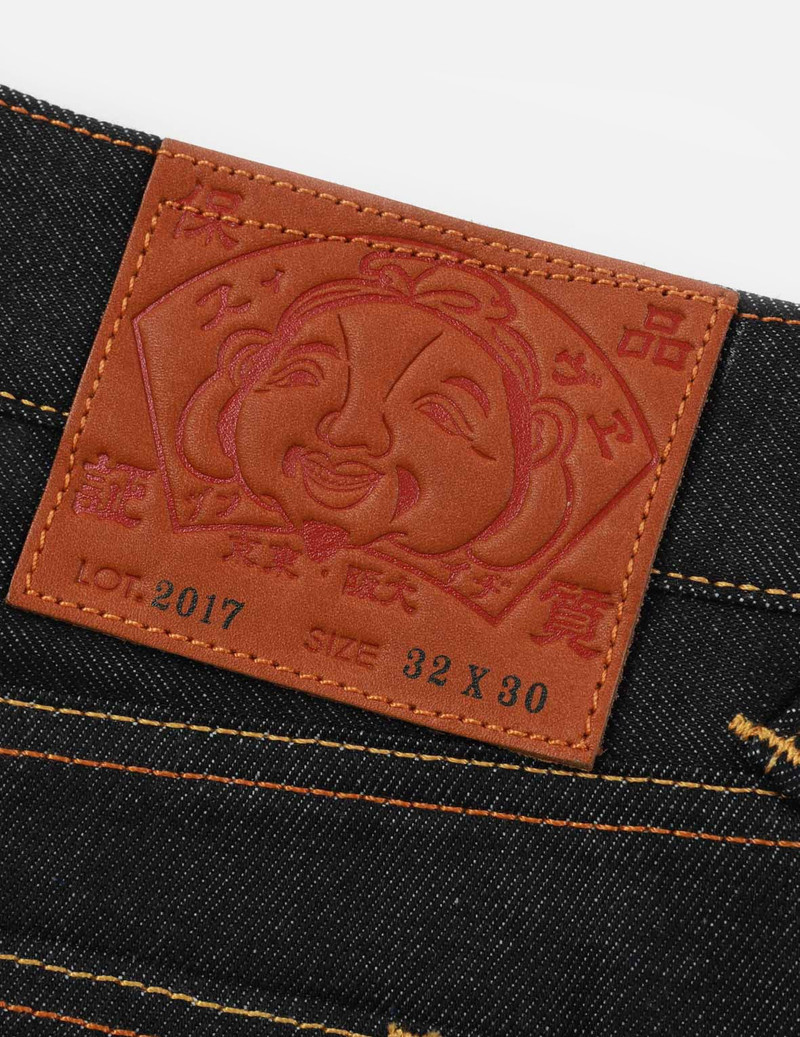 SEAGULL PRINTED POCKET CARROT-FIT CROPPED JEANS #2017 8