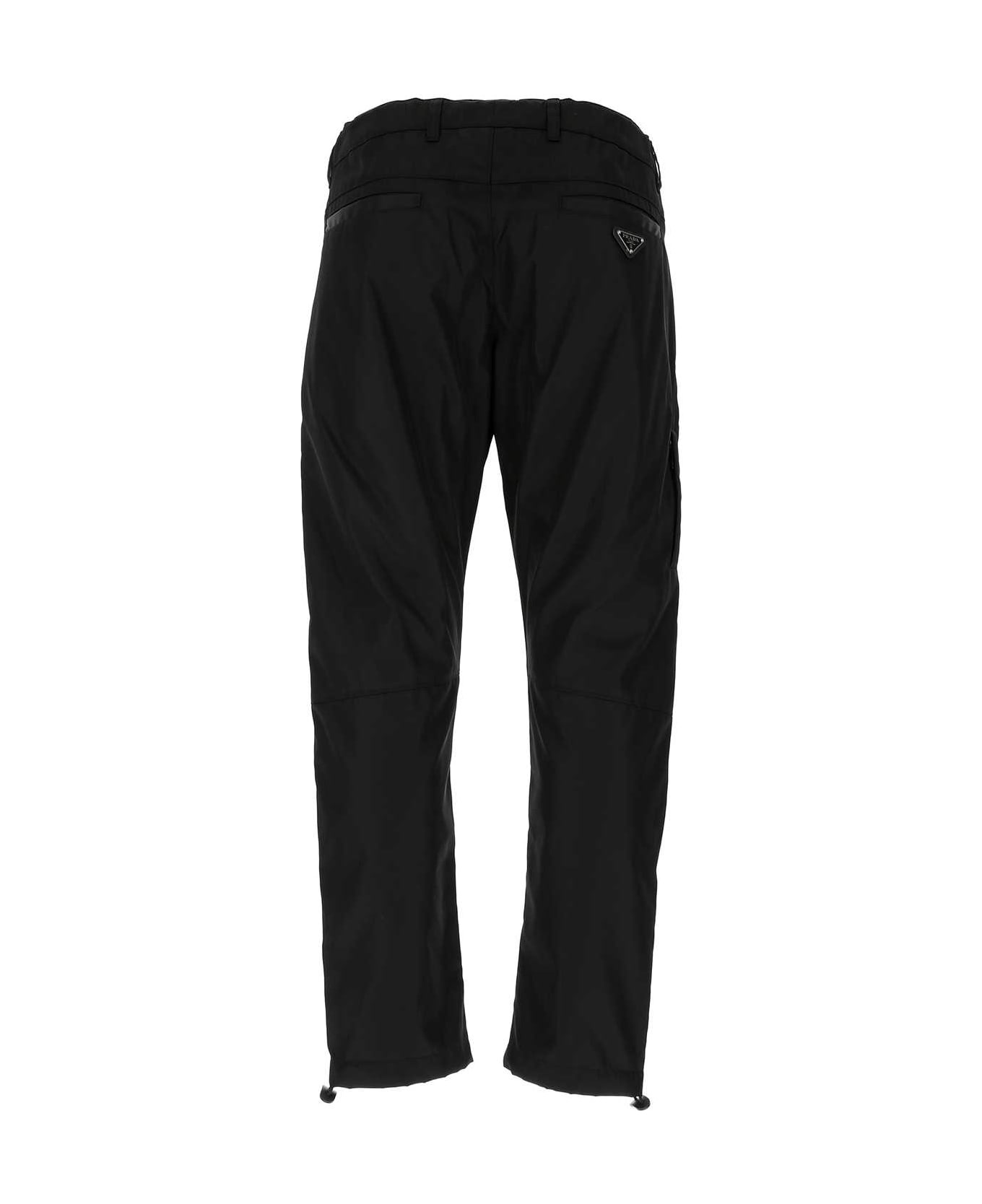Black Nylon Pant - 2