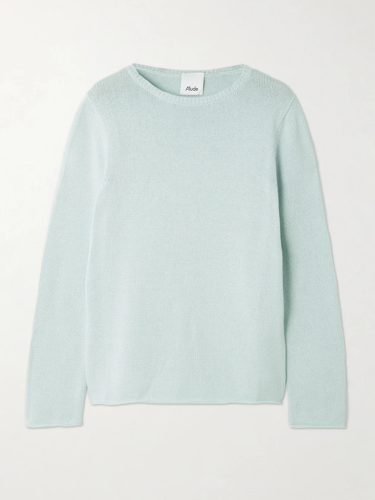 Cotton And Cashmere-blend Sweater - 1