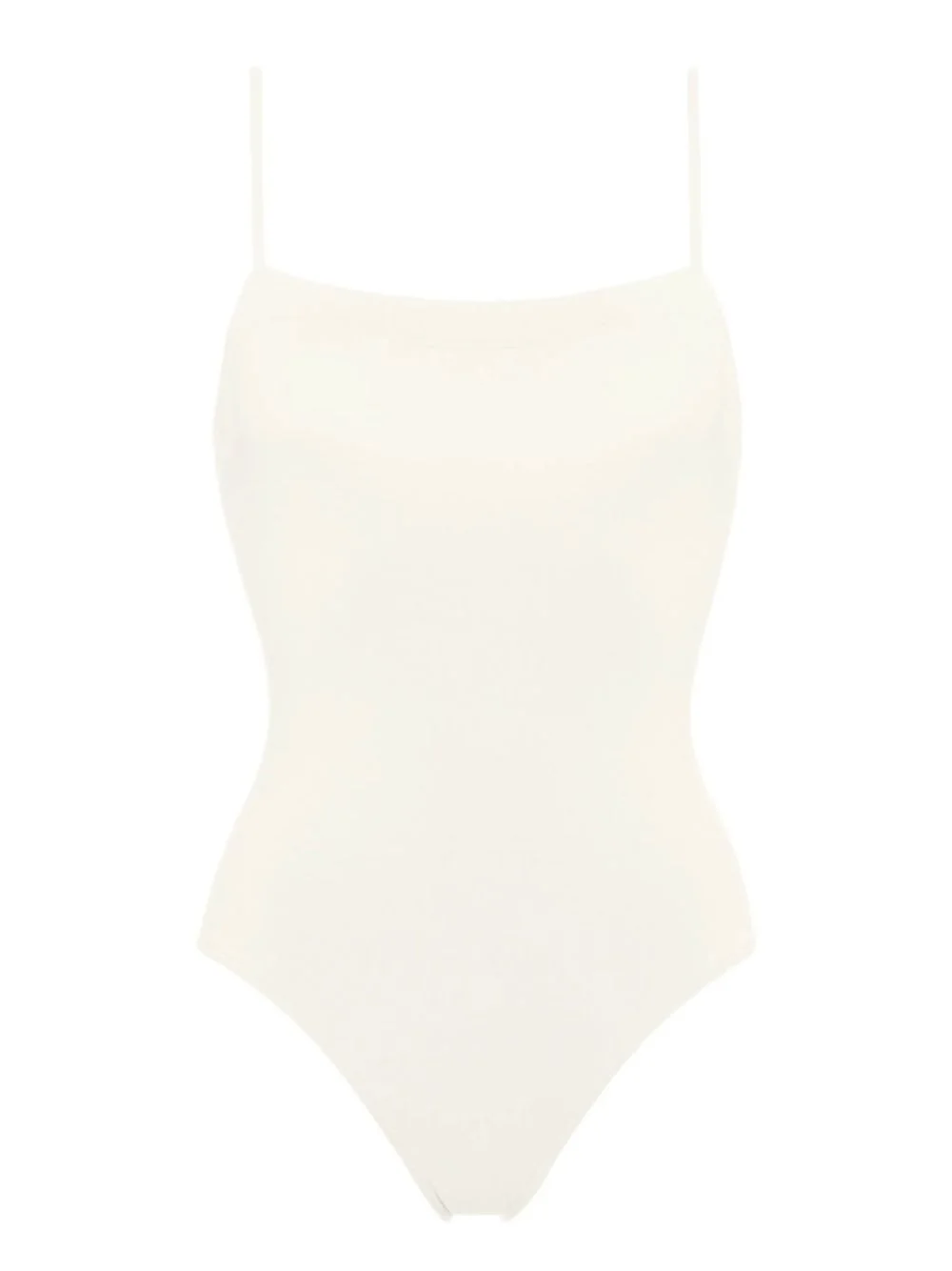 Aquarelle square-neck swimsuit - 1