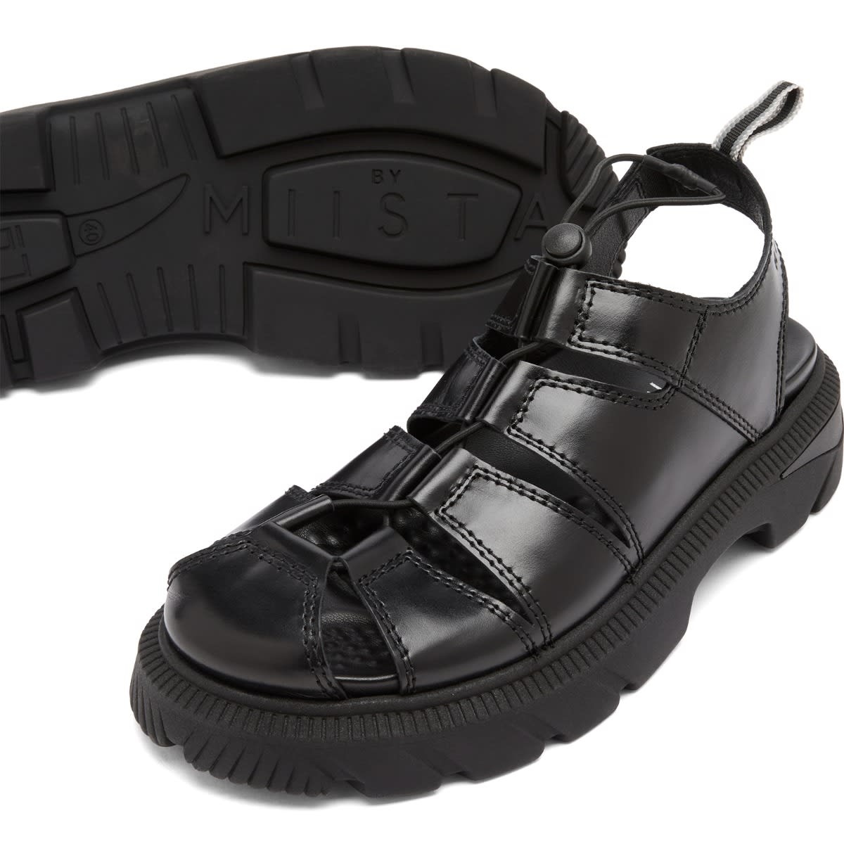 Miista Eunice Black Sandals - 3