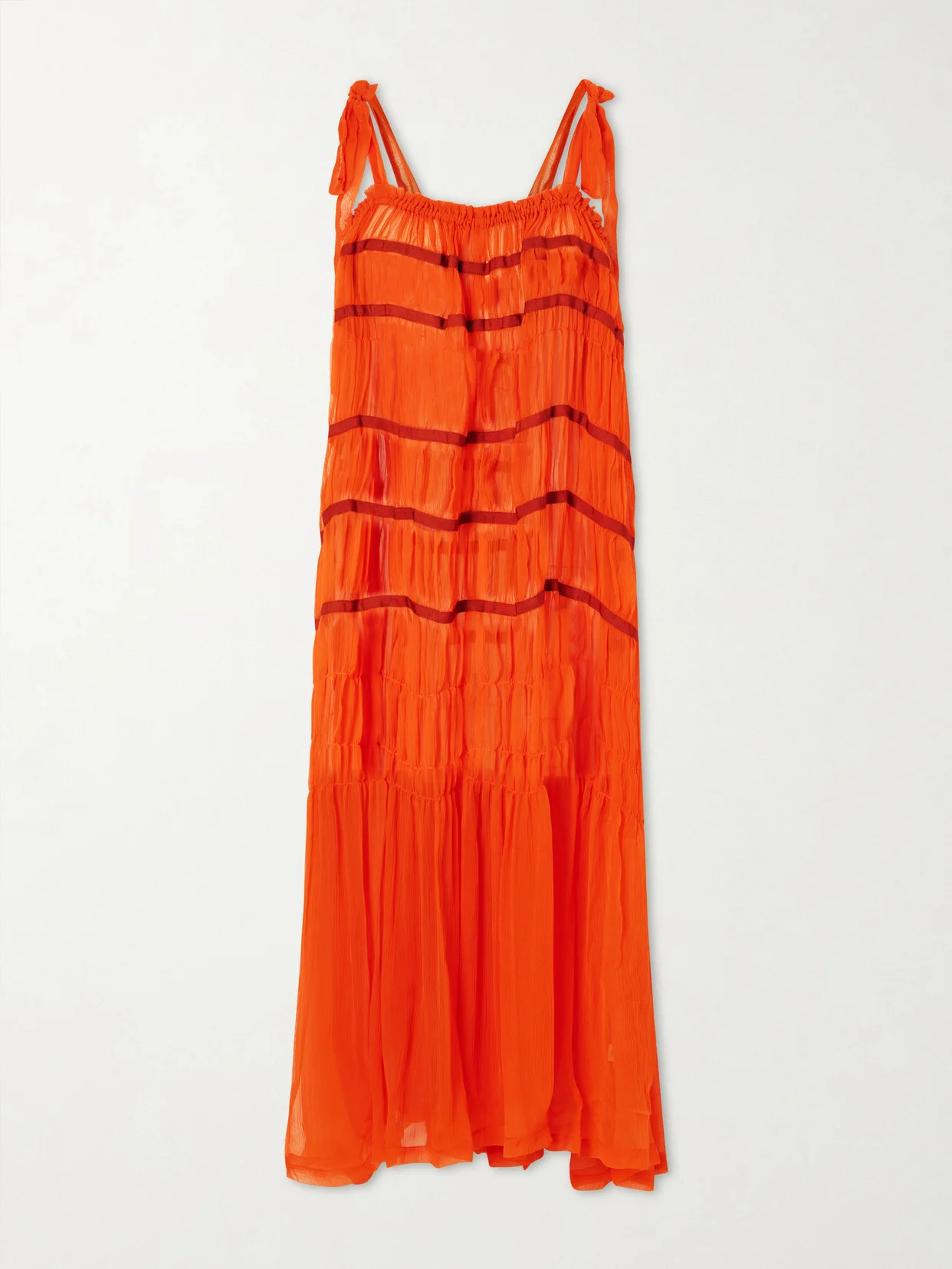 Emrys Ibis Chiffon Maxi Dress - 1