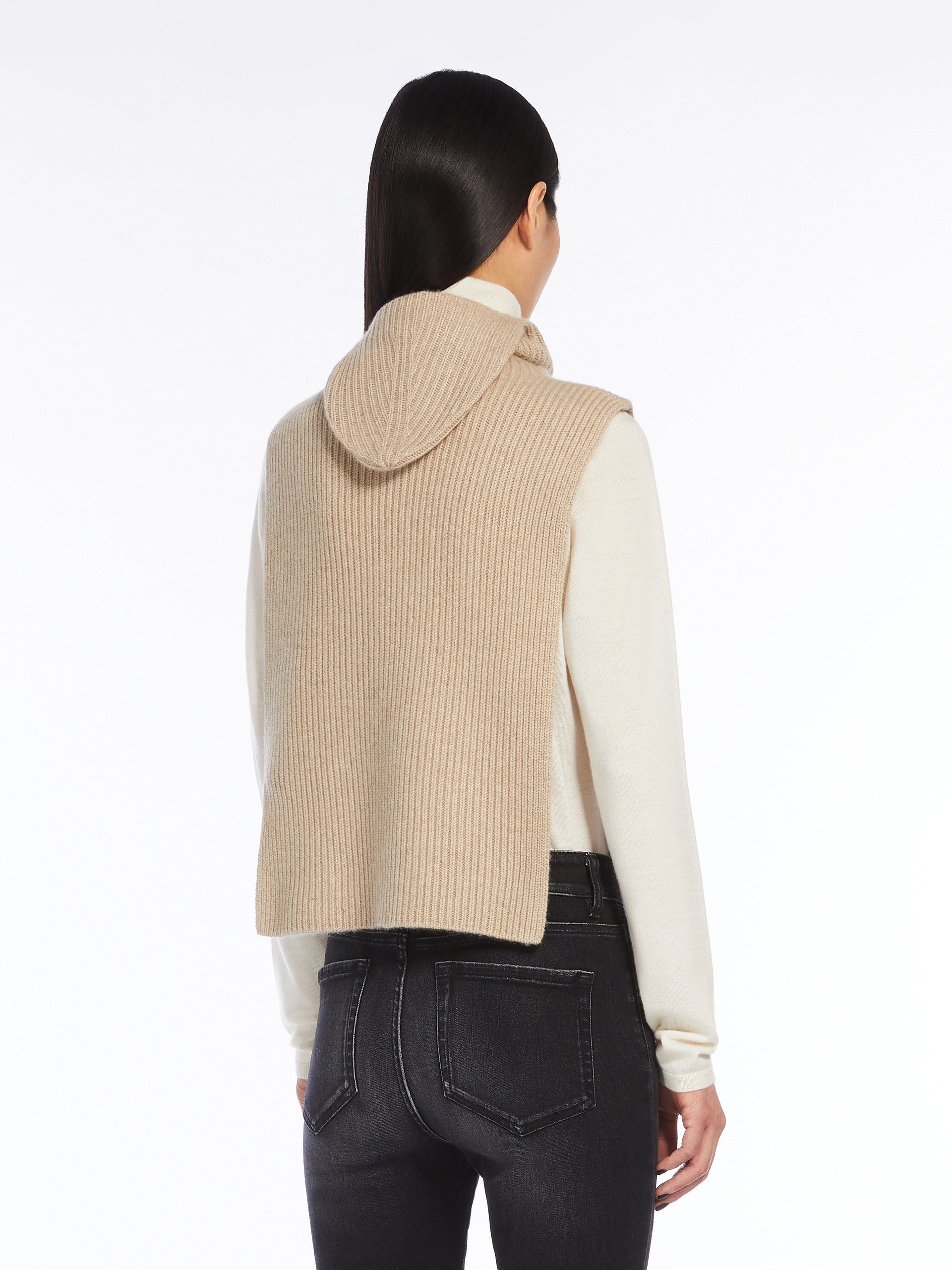 LIVIGNO Ribbed cashmere beanie - 4