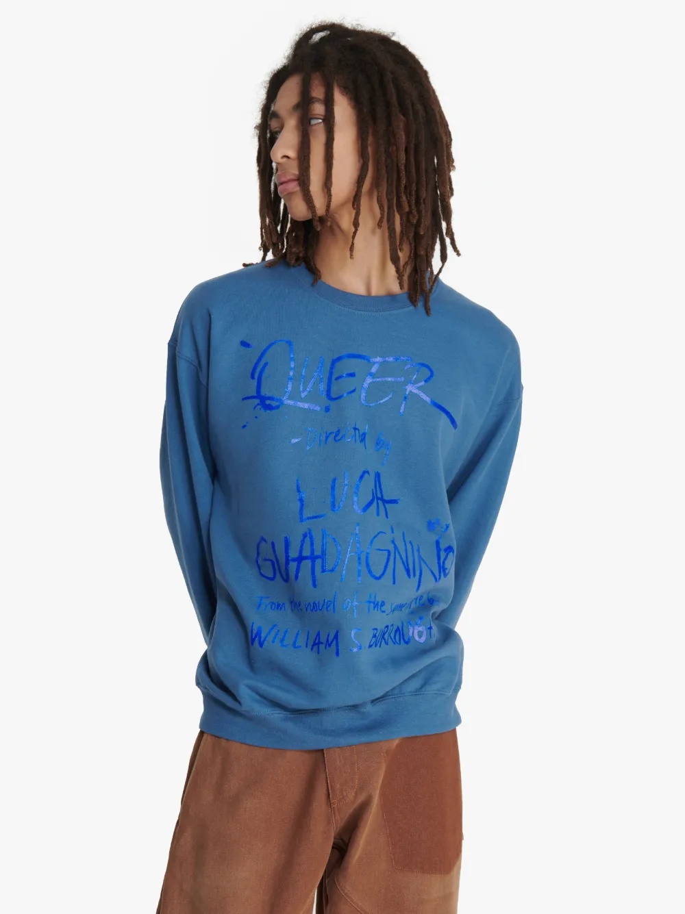 JW ANDERSON X QUEER SWEATSHIRT WITH TEXT PRINT - 2