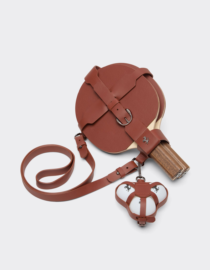 Leather table tennis set 1