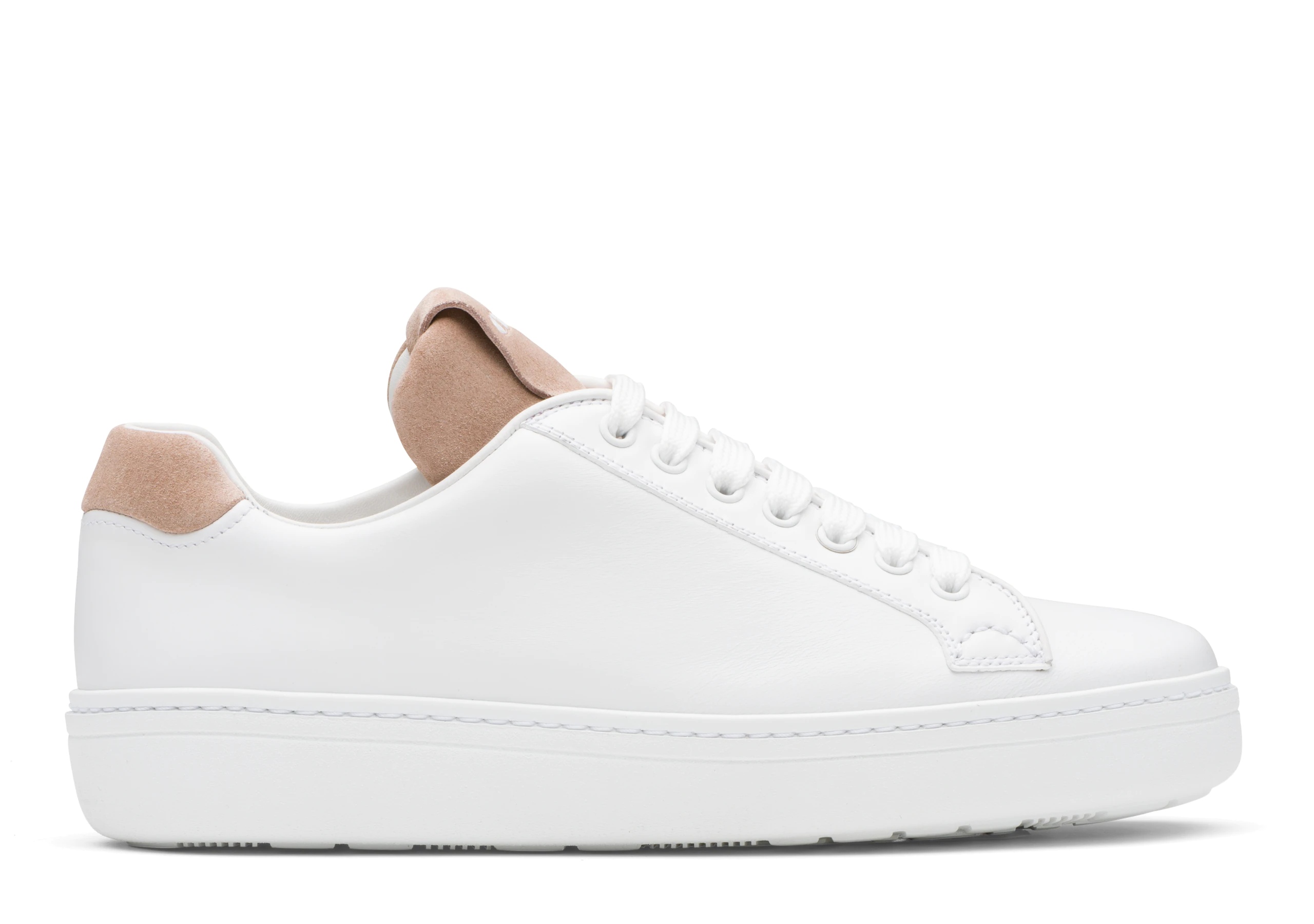 Boland
Calf Leather and Suede Classic Sneaker White/blush - 1