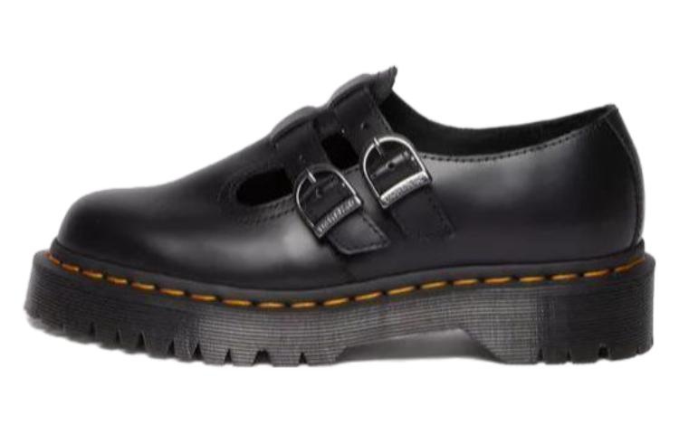 (WMNS) Dr. Martens 8065 II Bex Smooth Leather Platform Mary Jane 'Black' 30792001 - 2