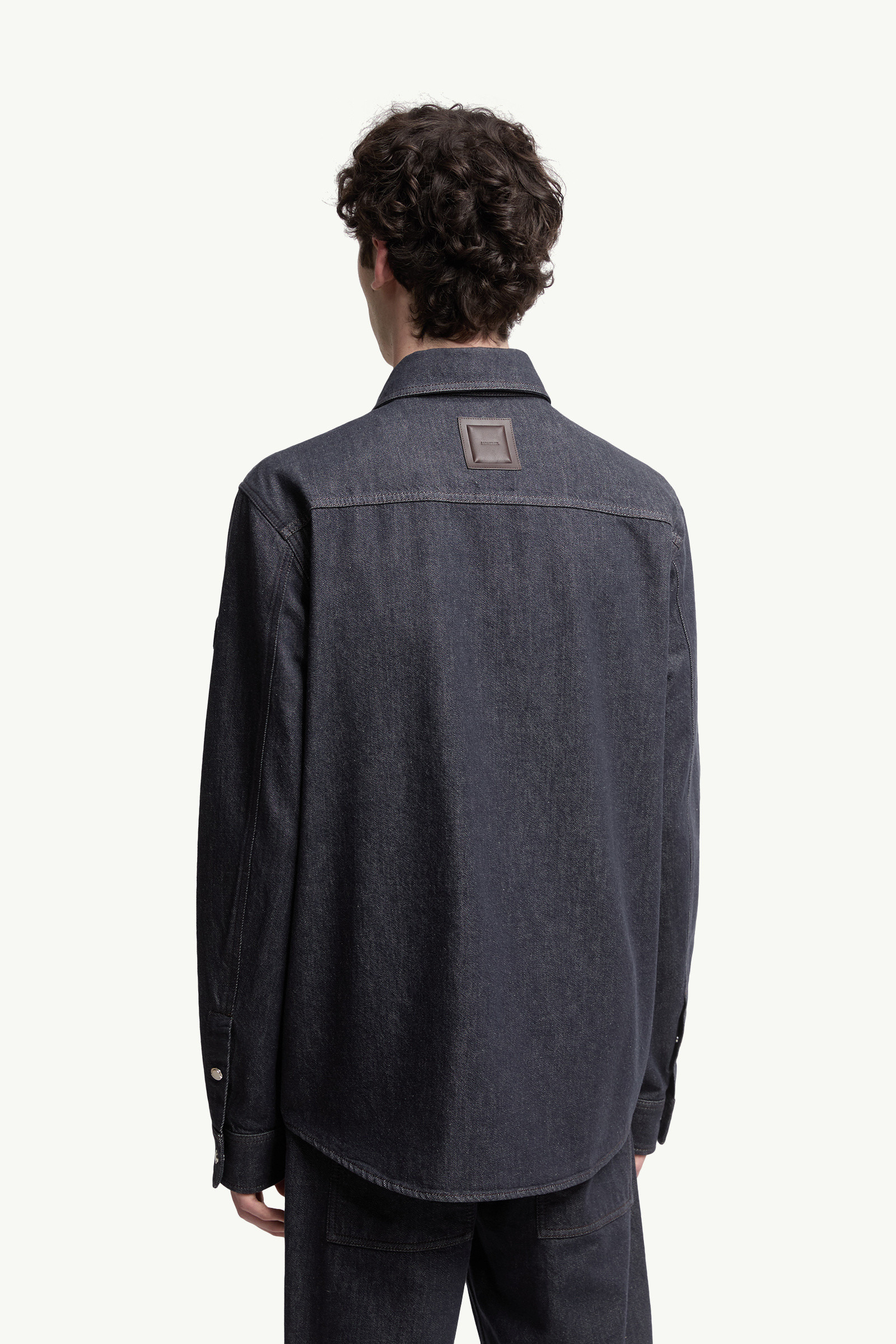 Denim Long Sleeve Shirt - 5