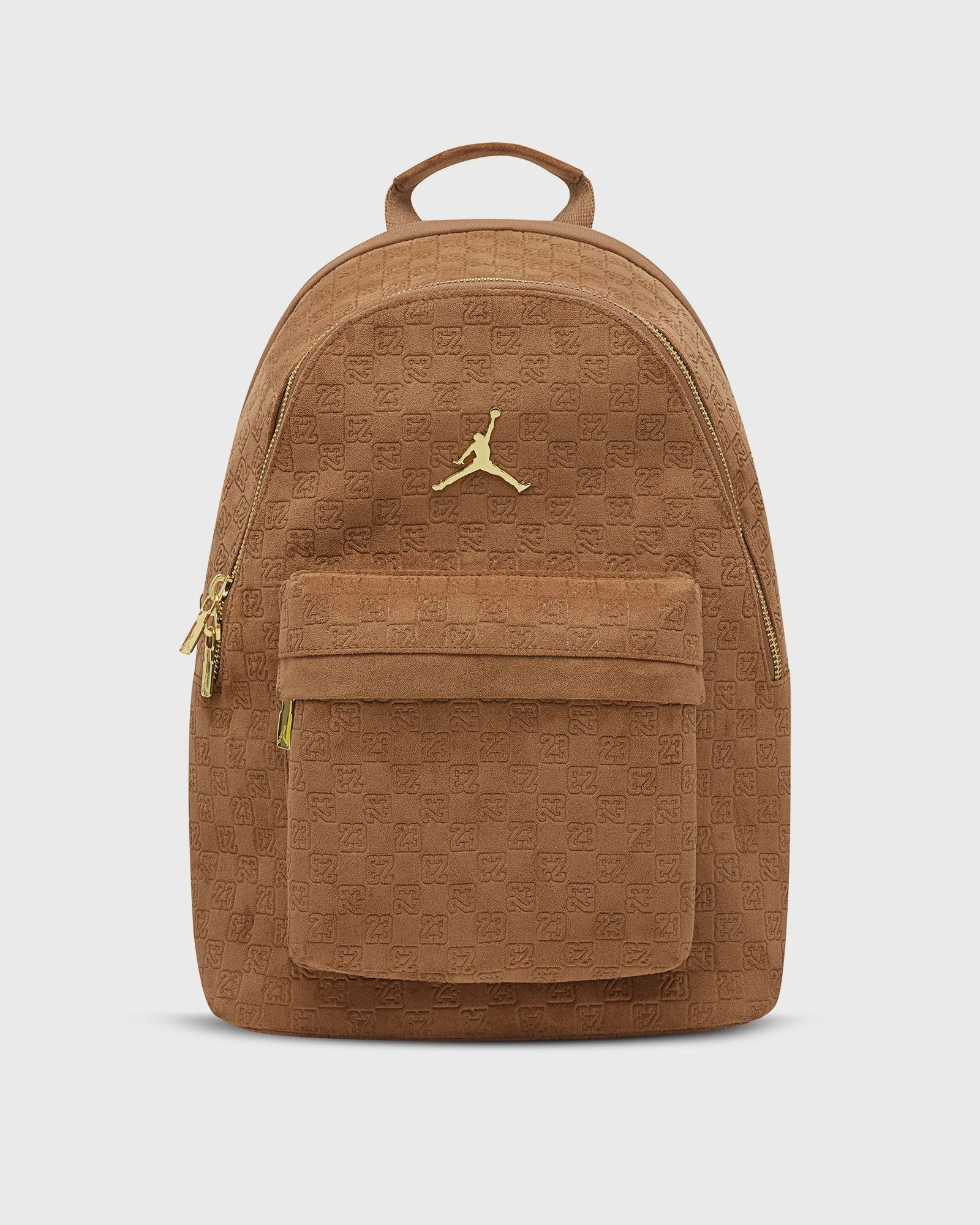 SUEDE MONOGRAM BACKPACK - 1