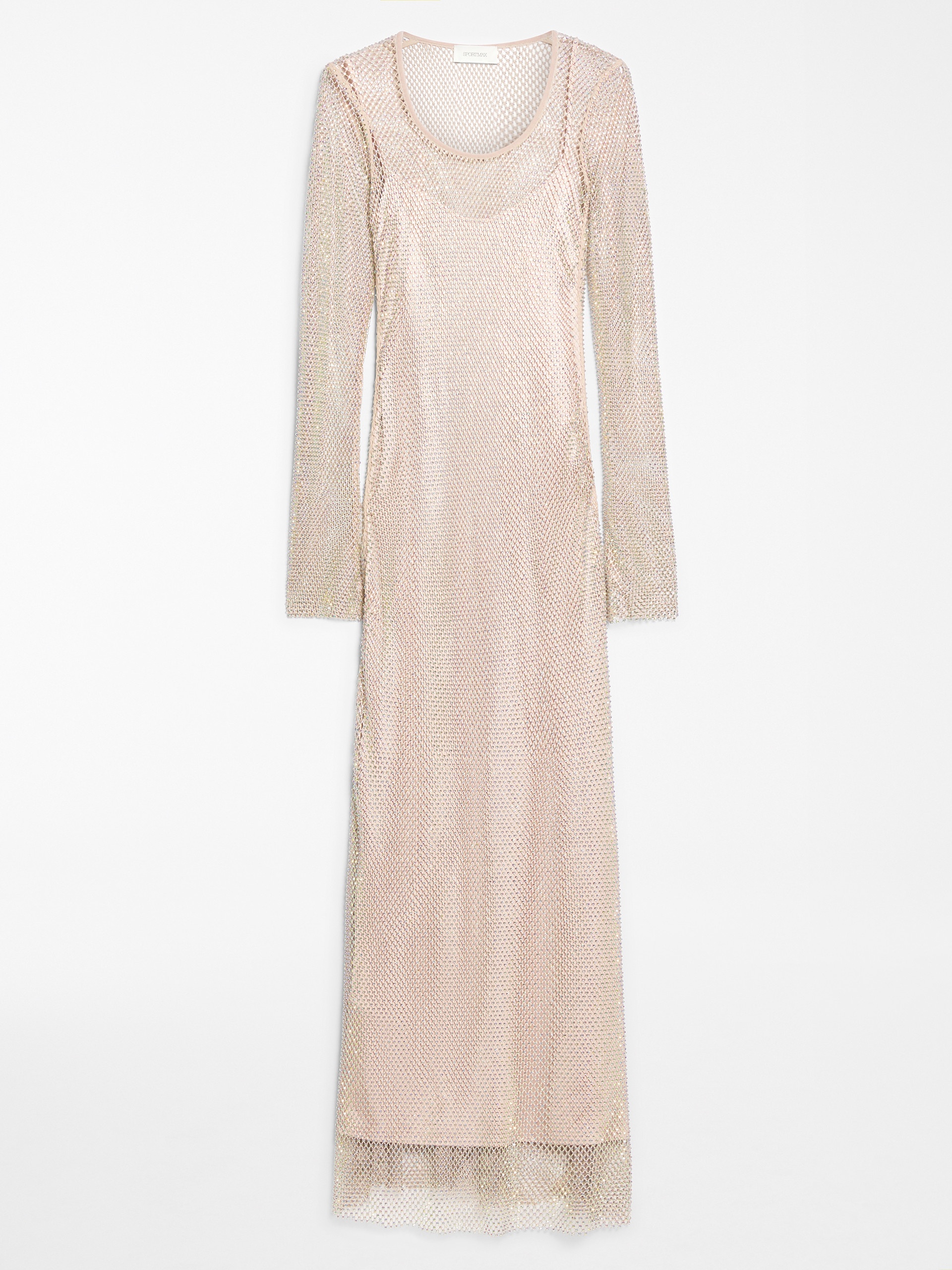 CINESE Rhinestone tulle dress - 1