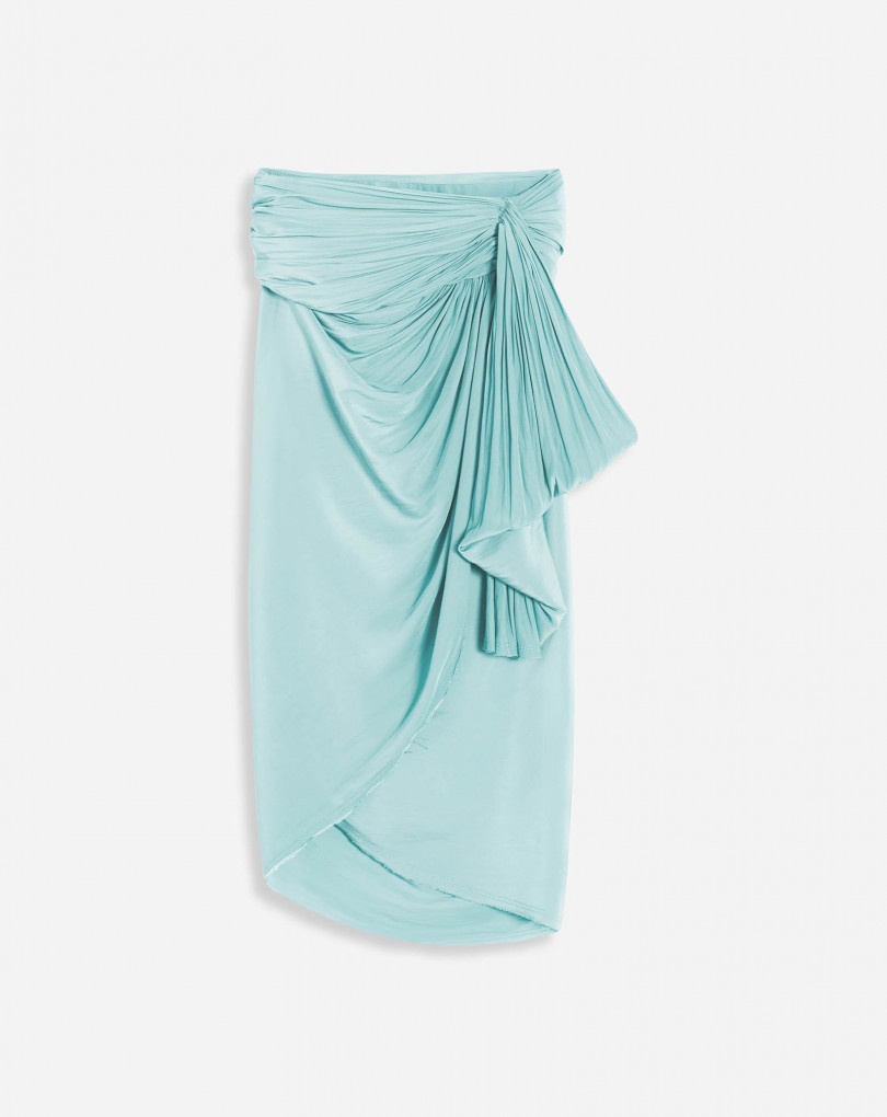 DRAPED SKIRT - 1
