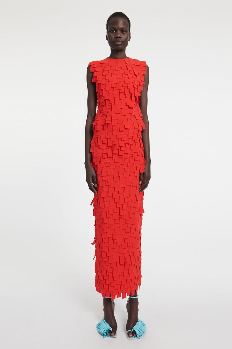 A.W.A.K.E. MODE MULTI RECTANGLE SKIRT RED PRE-ORDER outlook