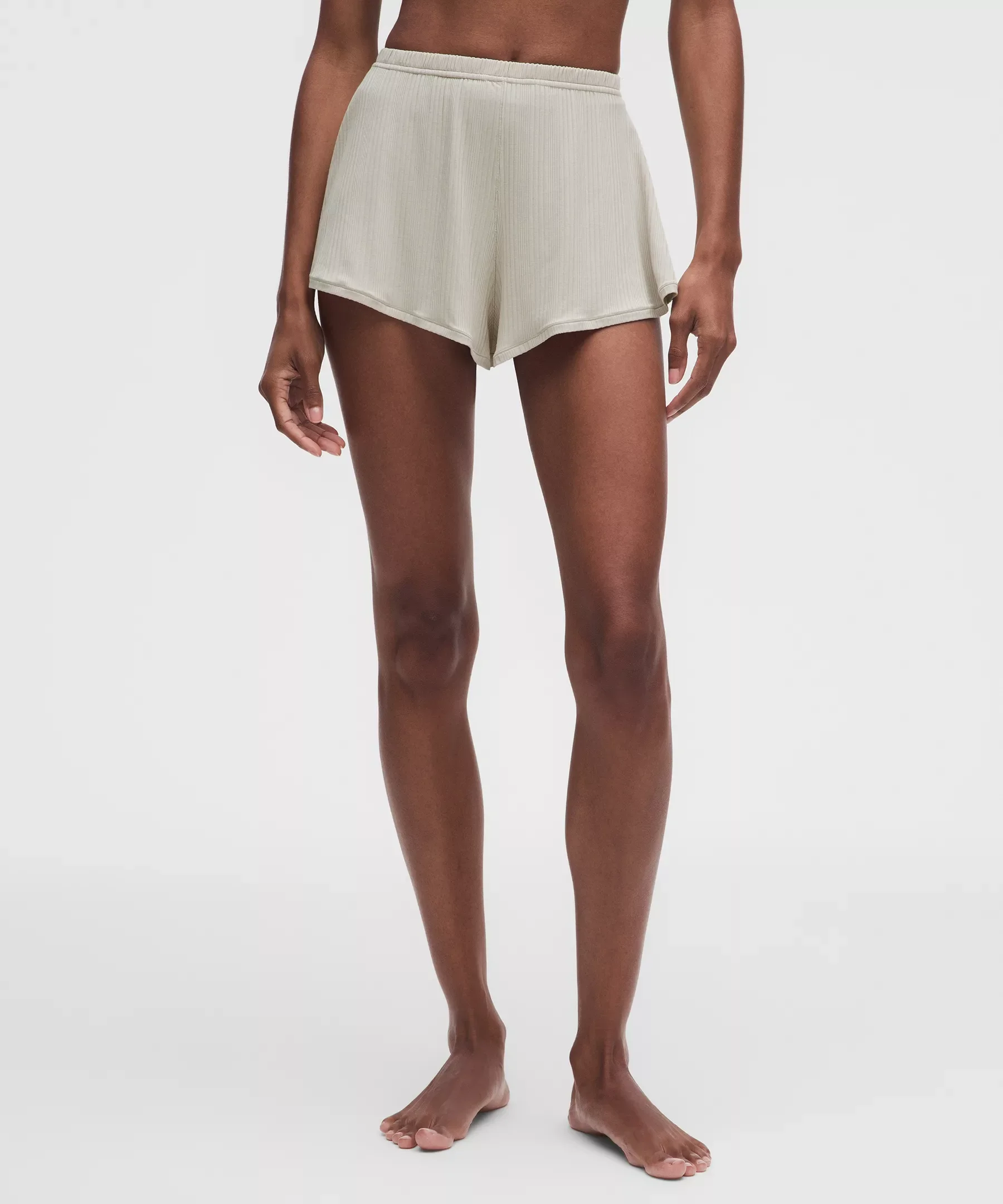 UnderEase High-Waist Ribbed Shortie Underwear - 1