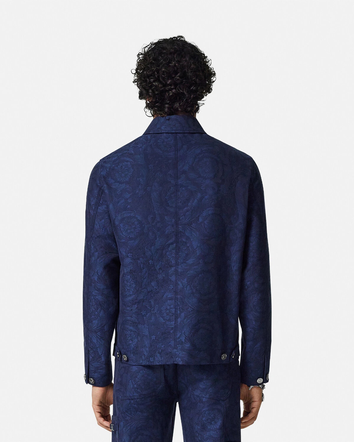 Barocco Jacquard Carpenter Jacket - 5