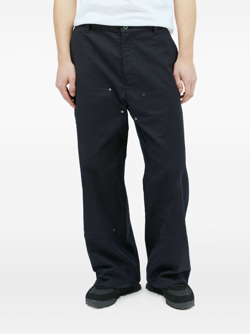 double-knee utility trousers - 1