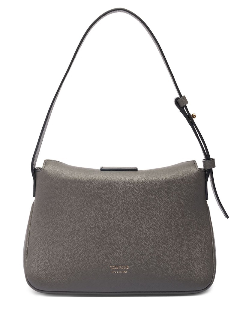 Mini TF grain leather shoulder bag - 4