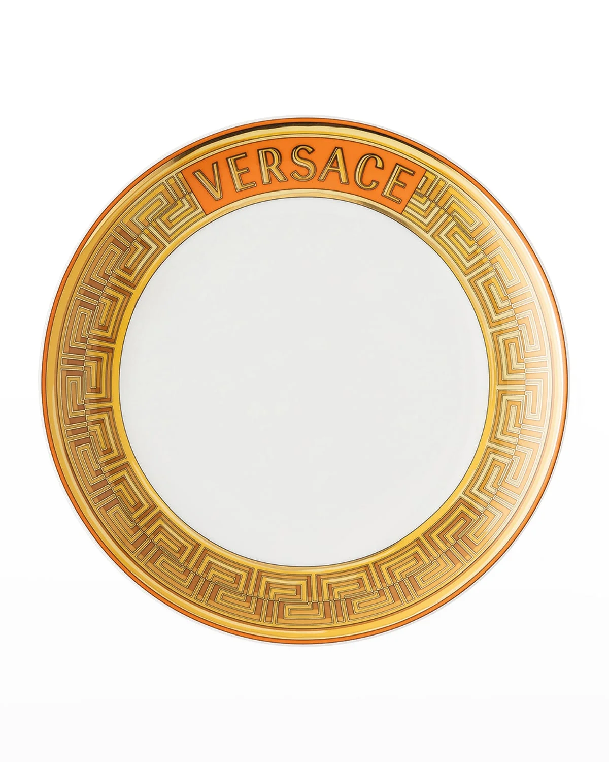 Medusa Amplified Orange Coin Salad Plate - 1