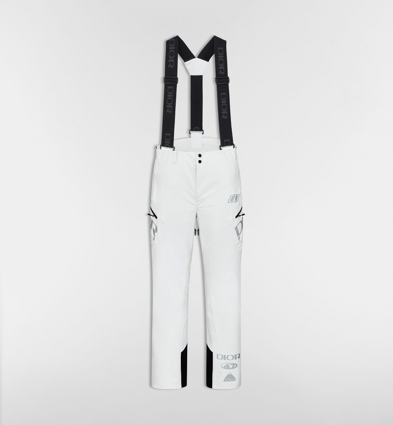 DIOR AND DESCENTE Ski Pants with Suspenders 1