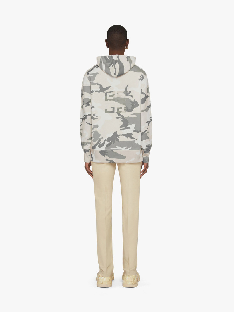 HOODIE IN GIVENCHY 4G CAMO FLEECE 4