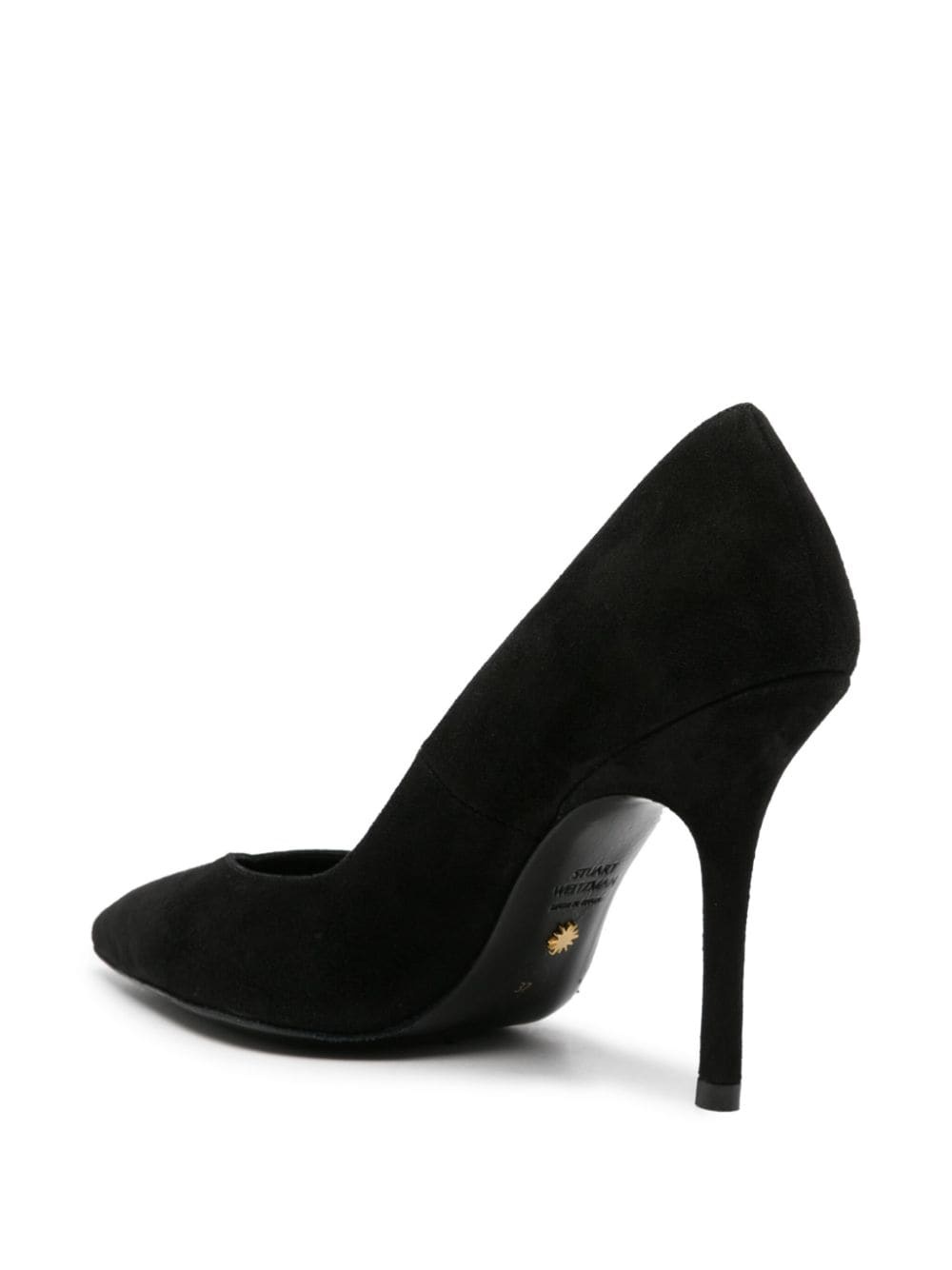 Eva 100mm suede pumps - 3