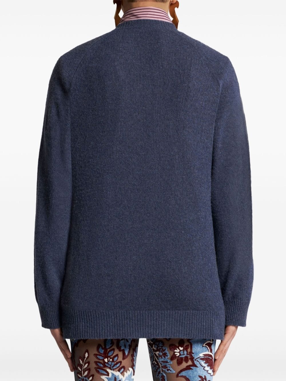 cashmere v-neck sweater - 5