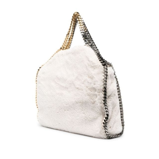 Falabella faux-fur tote bag - 4