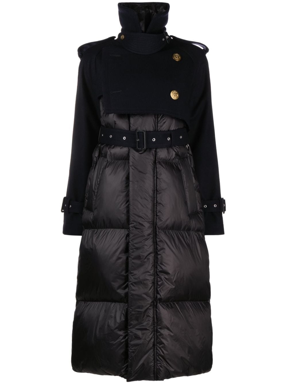 hybrid padded coat - 1