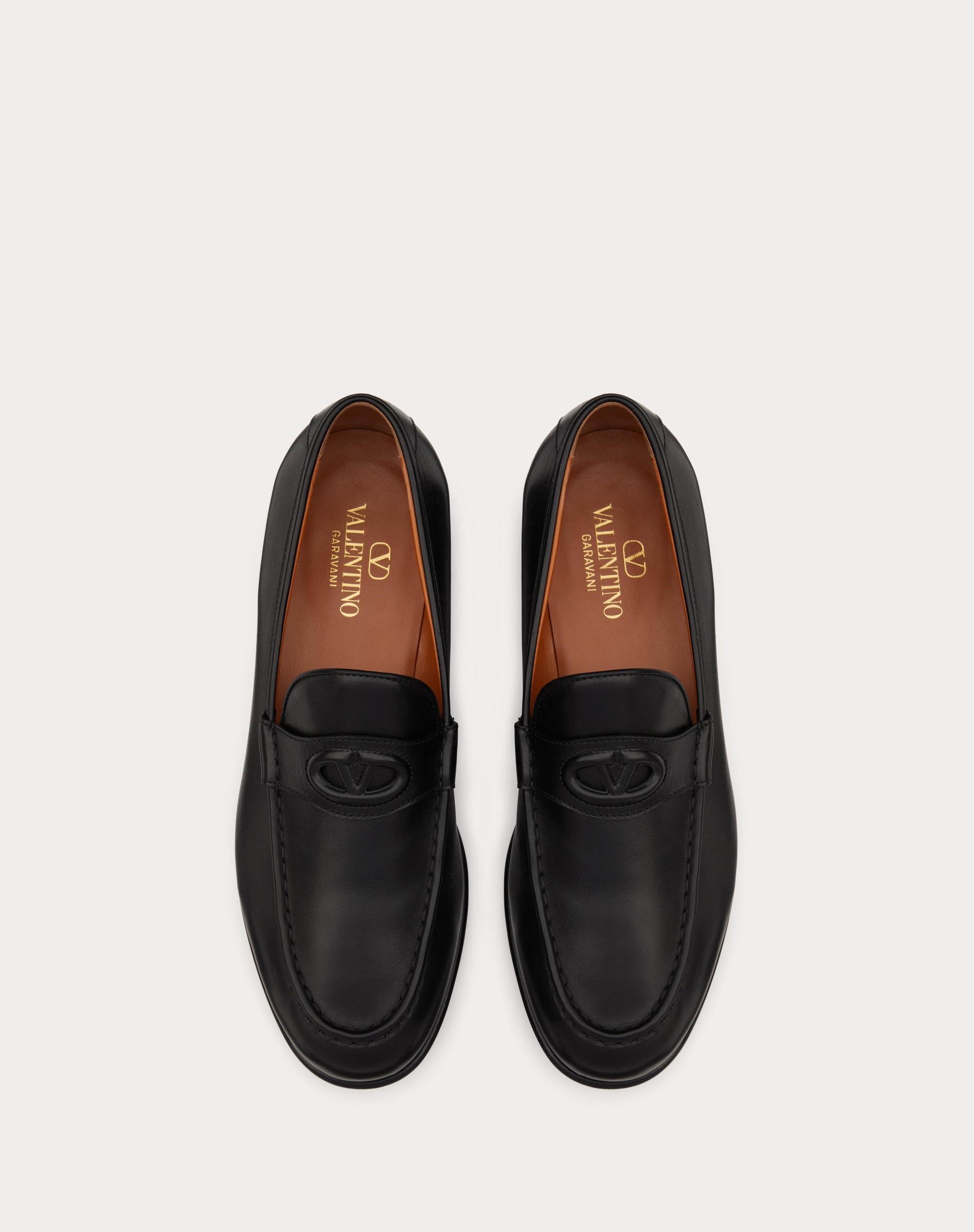 VLOGO THE BOLD EDITION CALFSKIN LEATHER LOAFER - 4