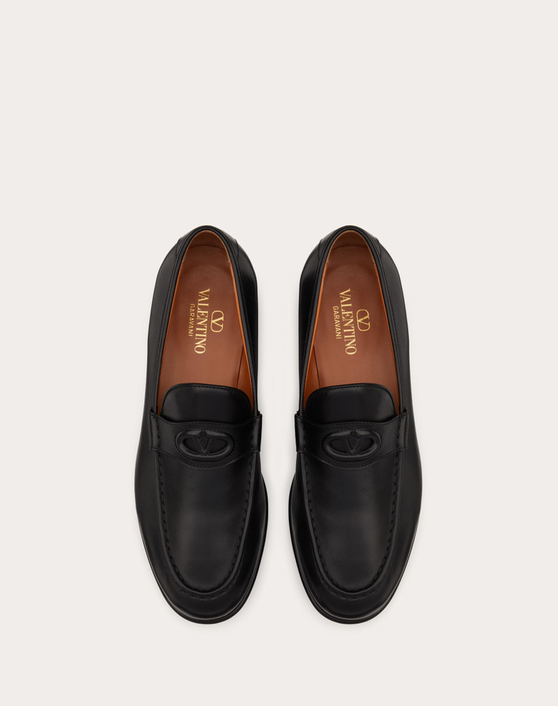 VLOGO THE BOLD EDITION CALFSKIN LEATHER LOAFER 4