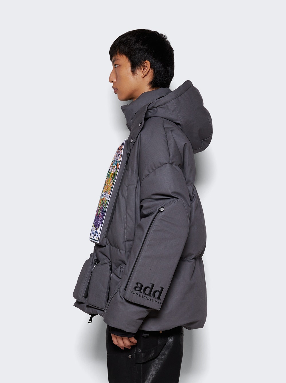 Puffer Jacket Grey - 4