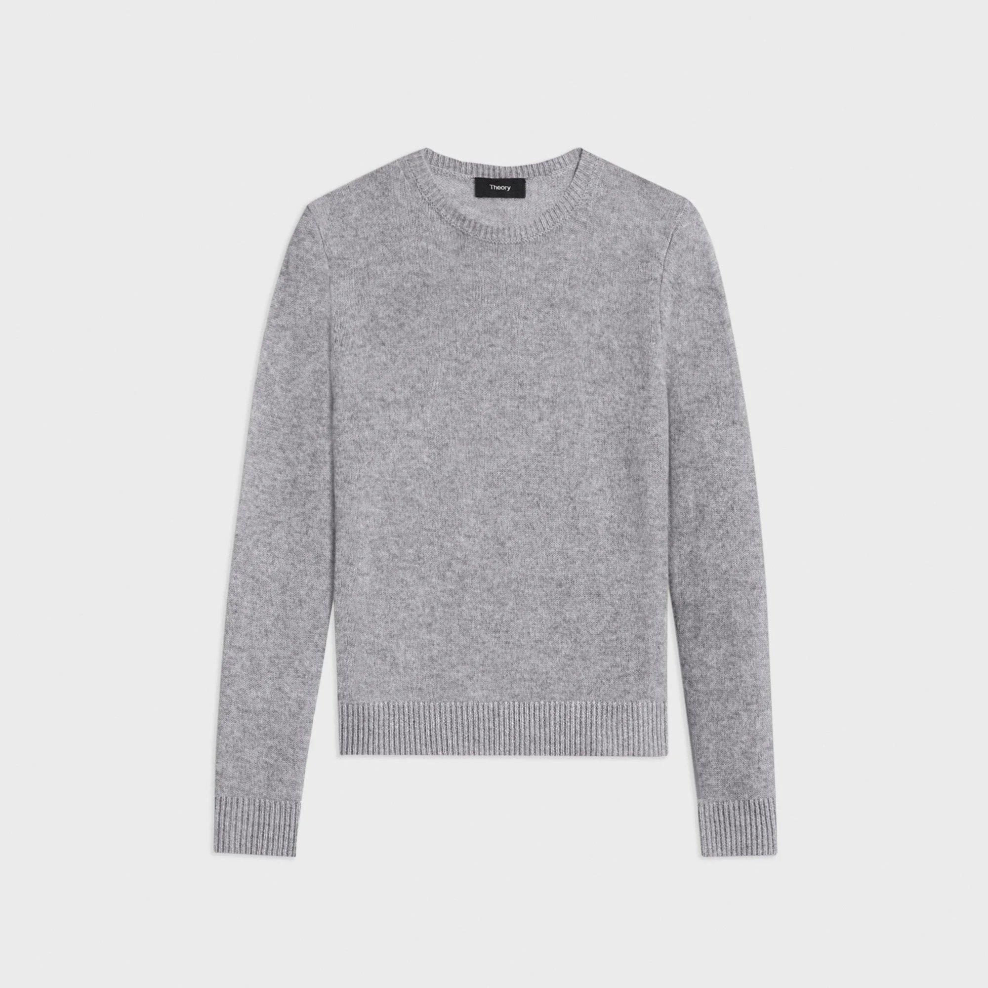Crewneck Sweater in Feather Cashmere - 1