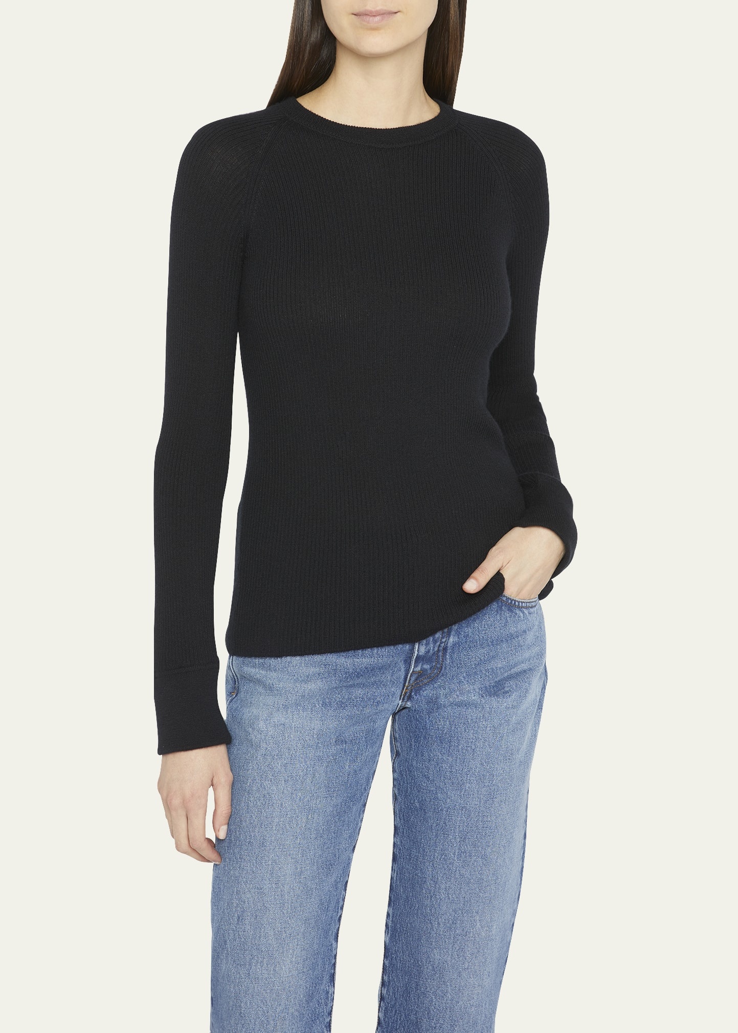 Visby Rib Cashmere Top - 4