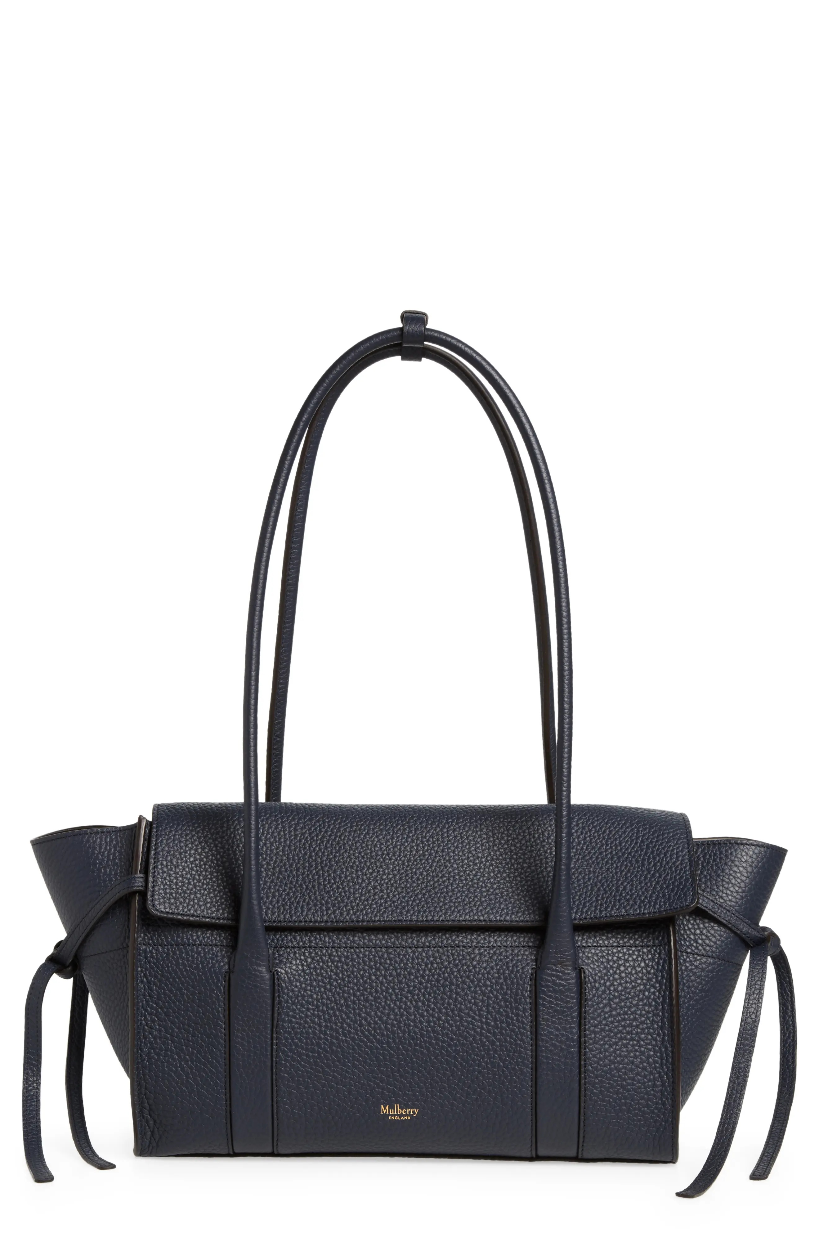 Small Soft Bayswater Leather Satchel - 1