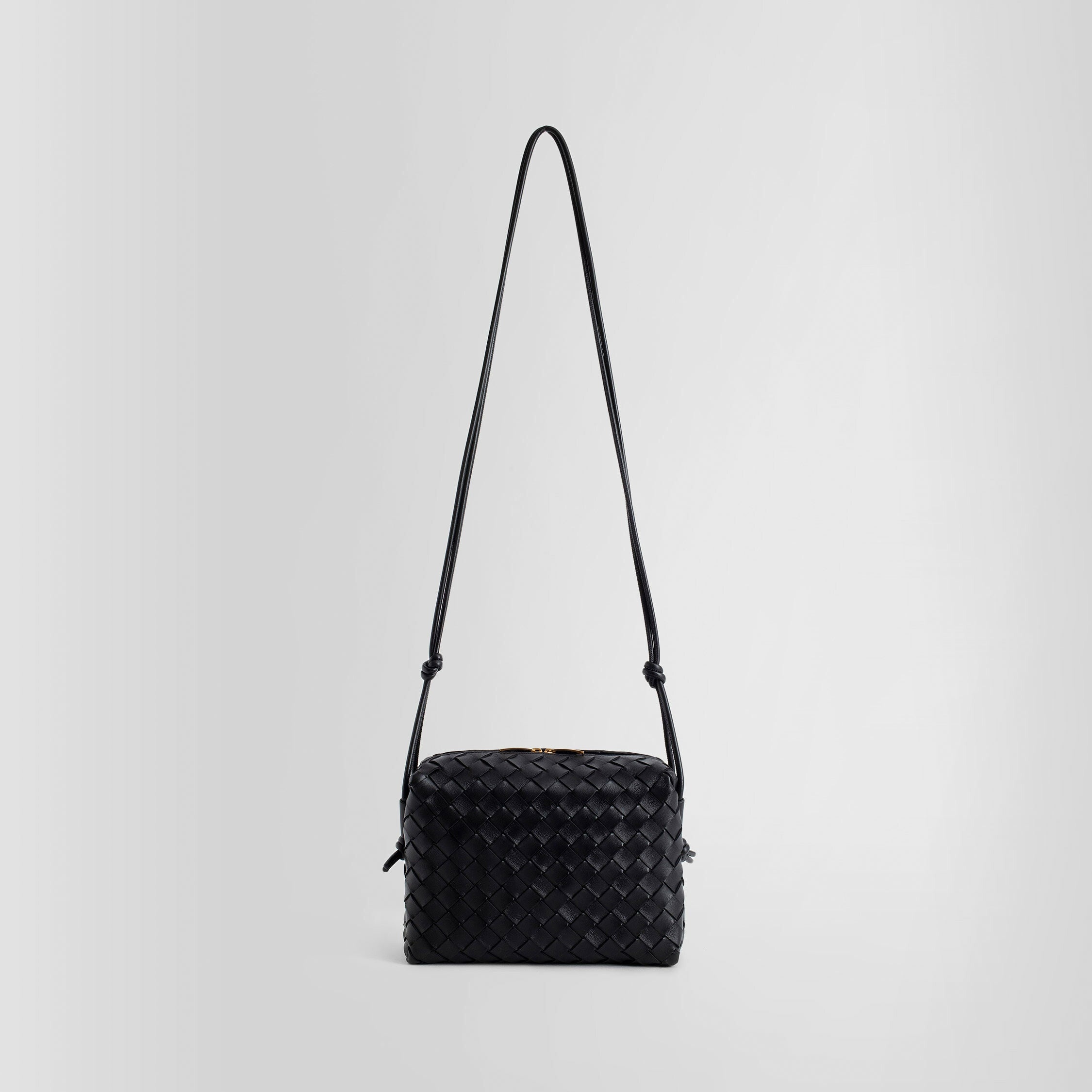 BOTTEGA VENETA WOMAN BLACK SHOULDER BAGS - 7