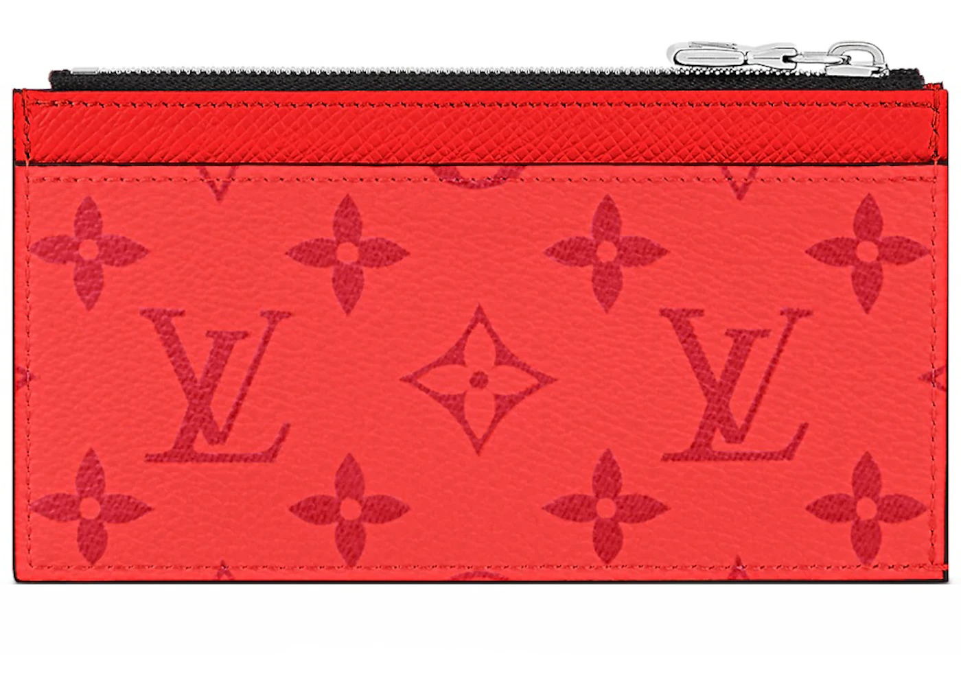 Louis Vuitton Coin Card Holder Fiery Red - 2