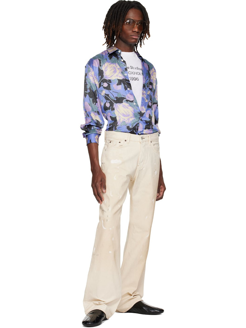 Acne Studios Off-White Regular Fit 2010M Jeans outlook