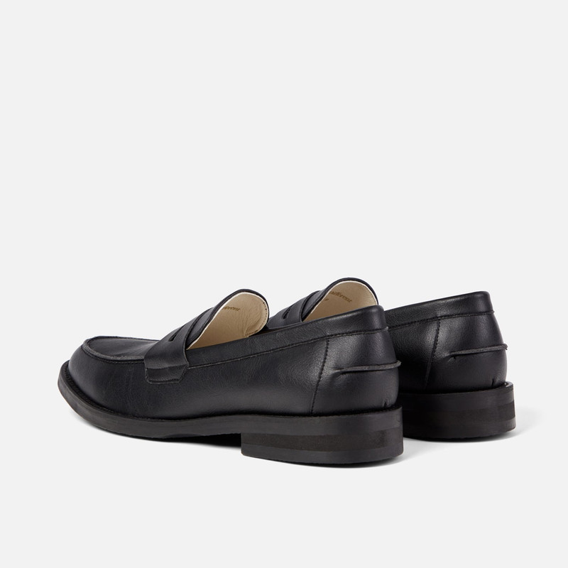 Wilde Black Vegan Penny Loafer - Men's 5