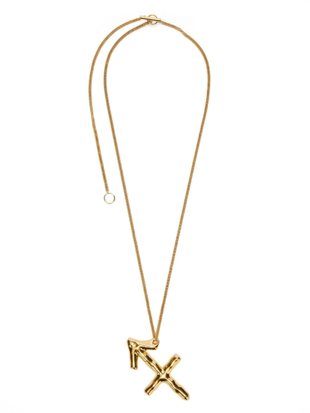 zodiac-sign pendant necklace - 2