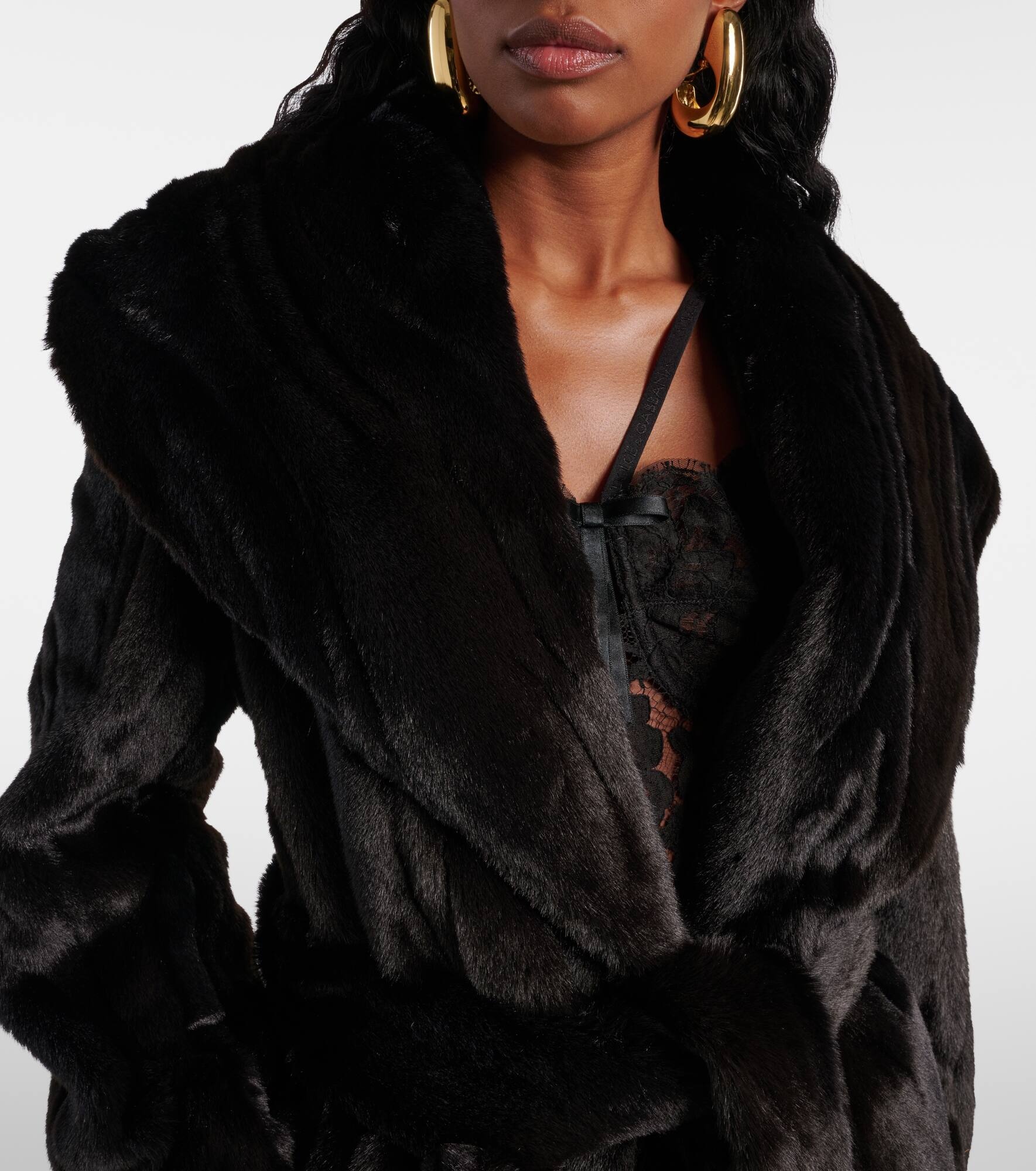 Giovanna faux fur coat - 4