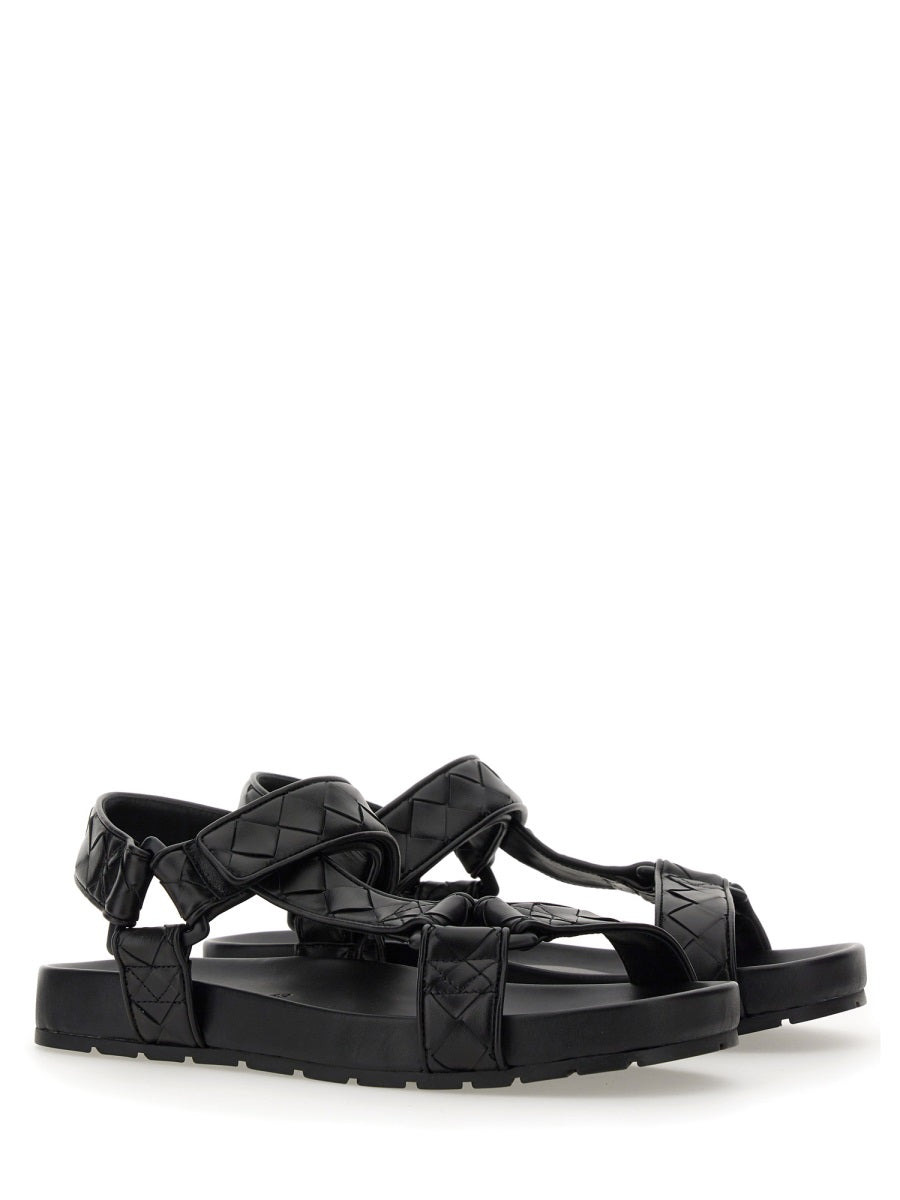 Bottega Veneta Men Leather Sandal - 1