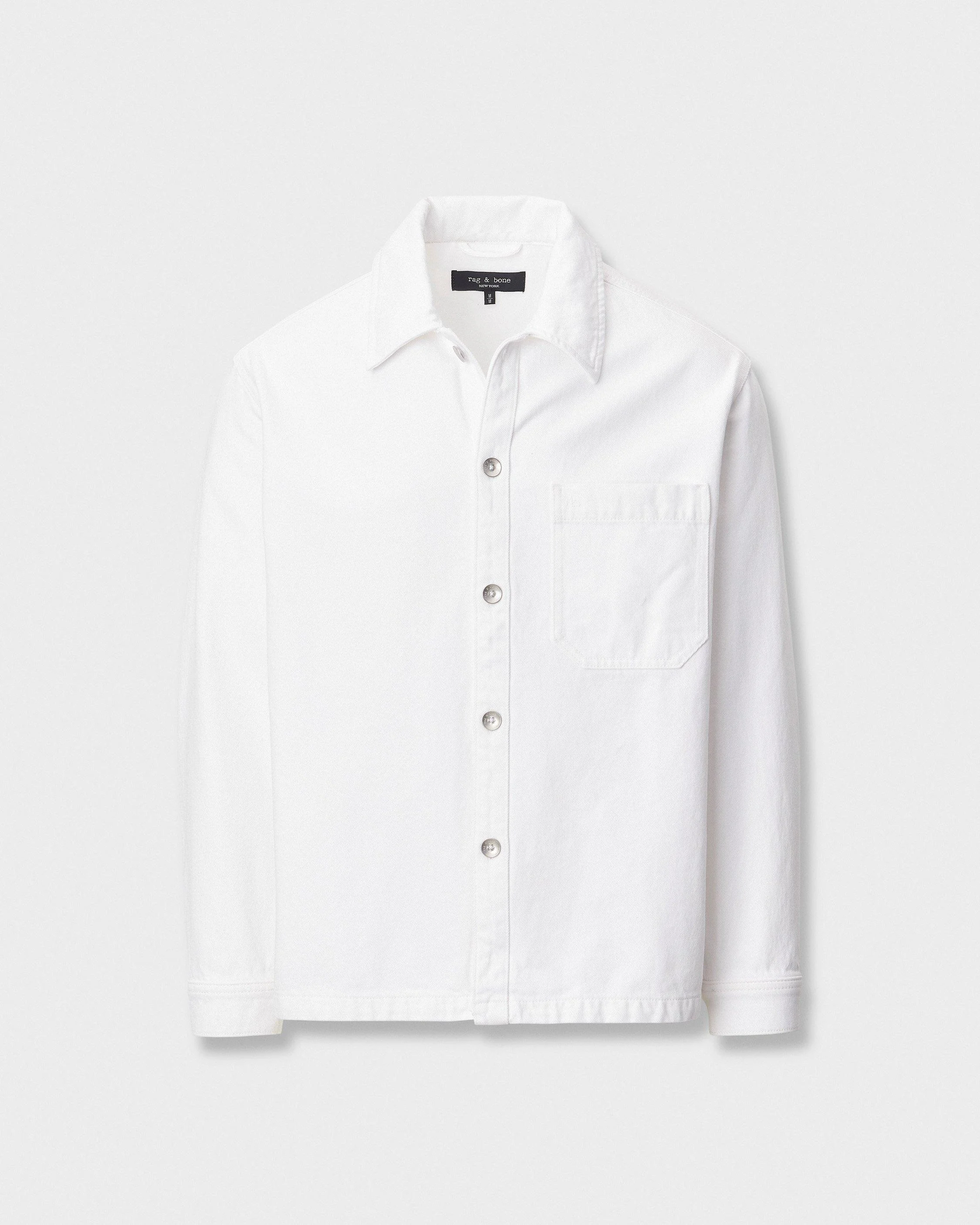 Astor Denim Overshirt Authentic Rigid Denim - 1