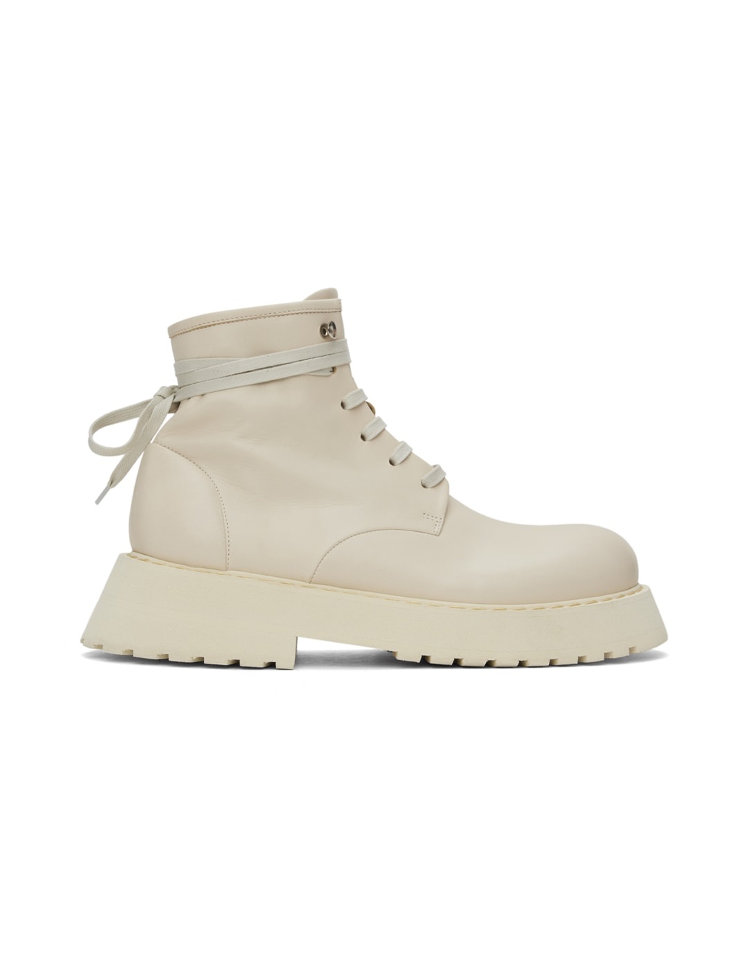 Off-White Micarro Lace-Up Ankle Boots - 1