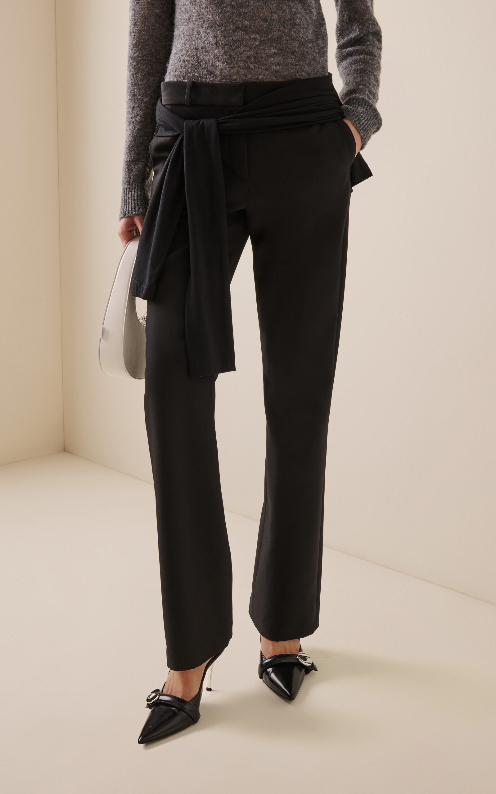 Jersey Wrap Pants black - 3