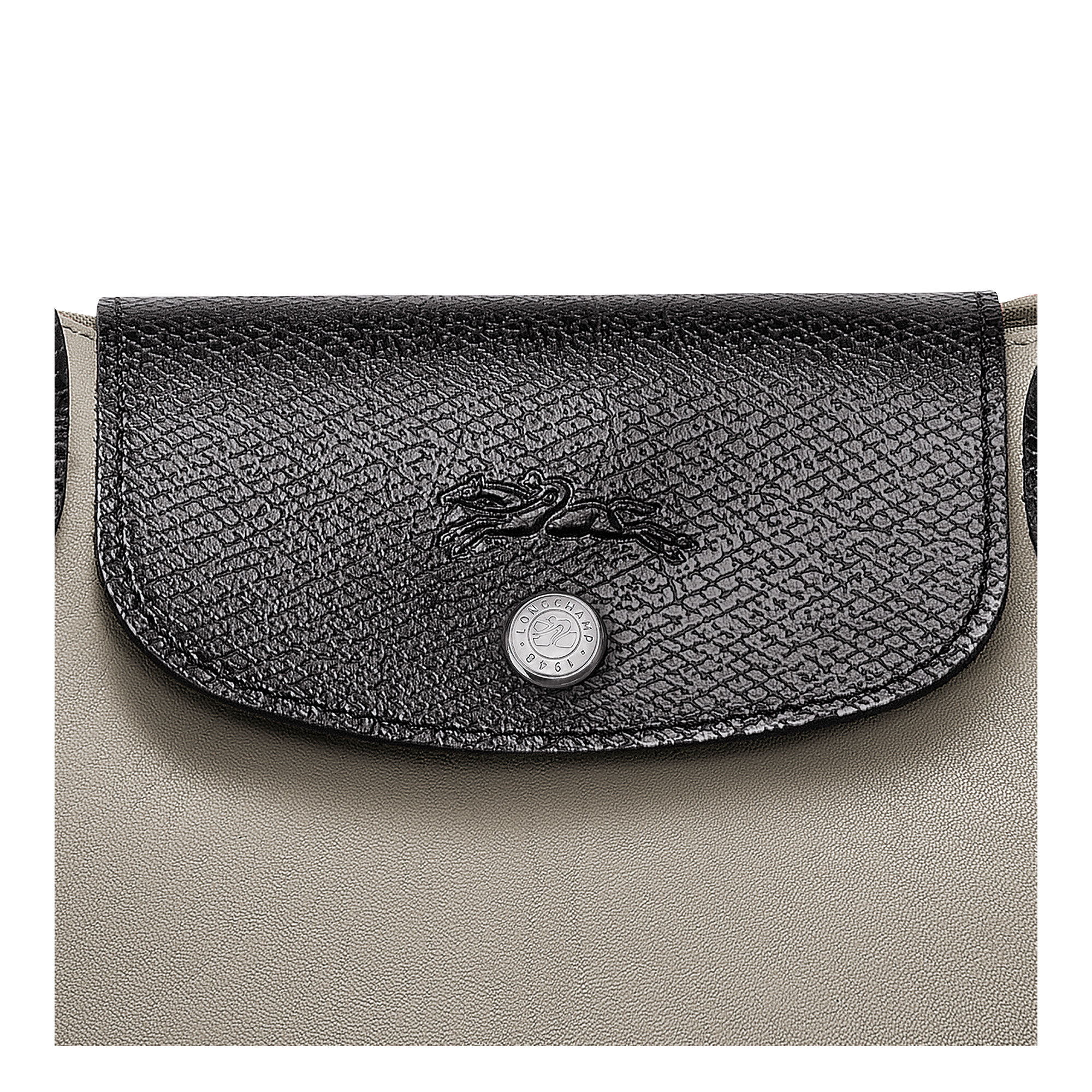 Cabas Longchamp M Tote bag Clay - Canvas - 5