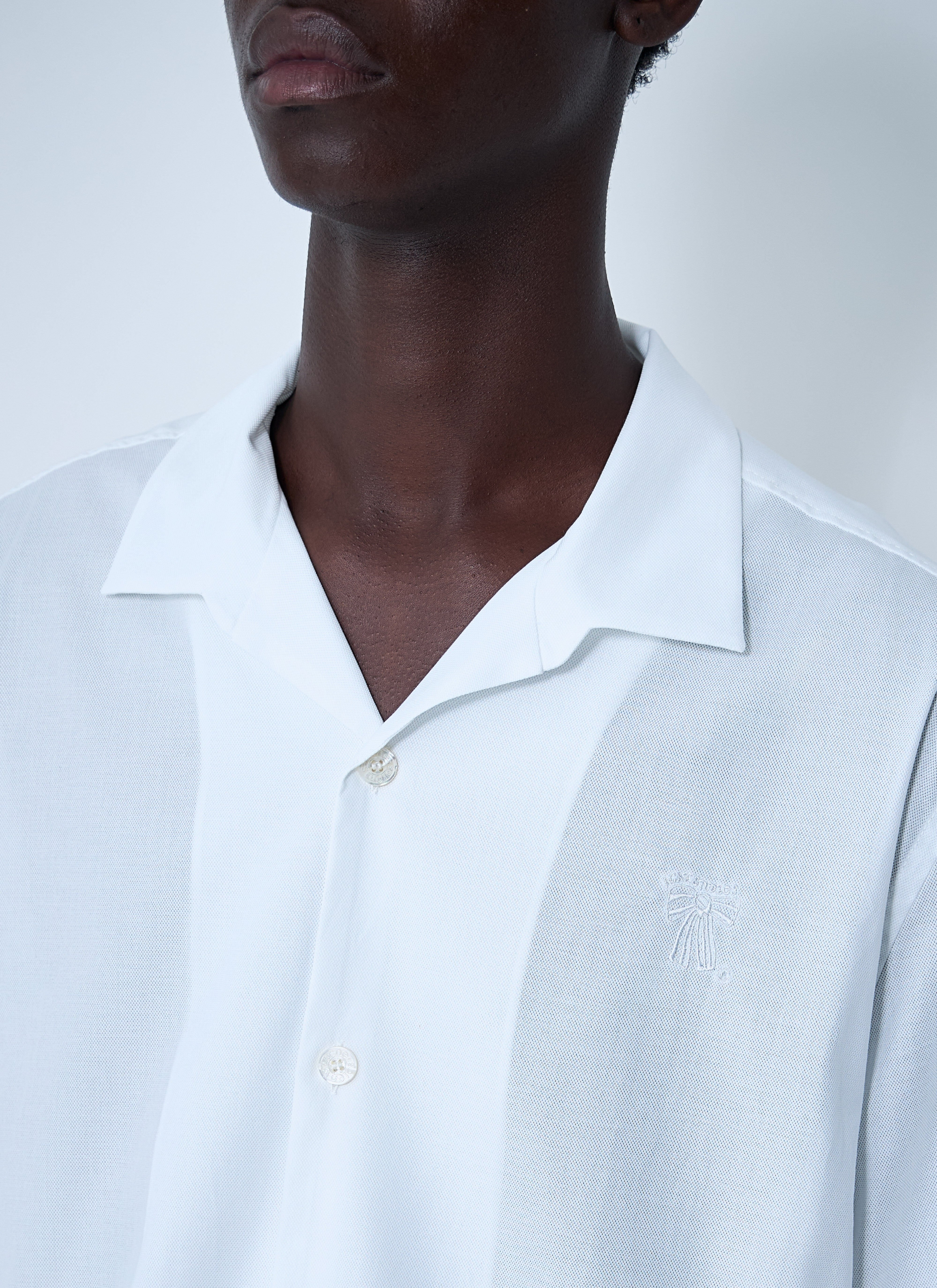 Logo Embroidery Shirt - 5
