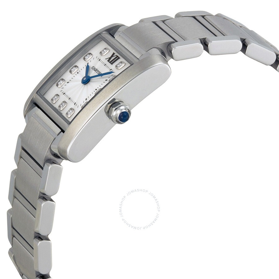 Cartier Tank Francaise Silver Dial Ladies Watch WE110006 - 2