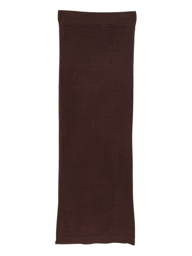 ribbed midi skirt 1